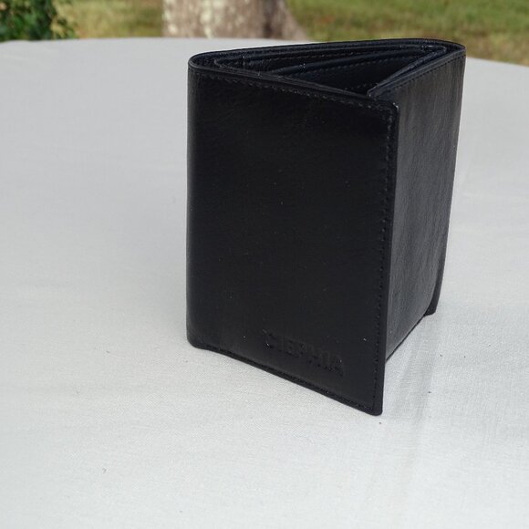 Men's Wallet-Ciephia RFID-Blocking Trifold Cowhide Leather - Picture 5 of 5
